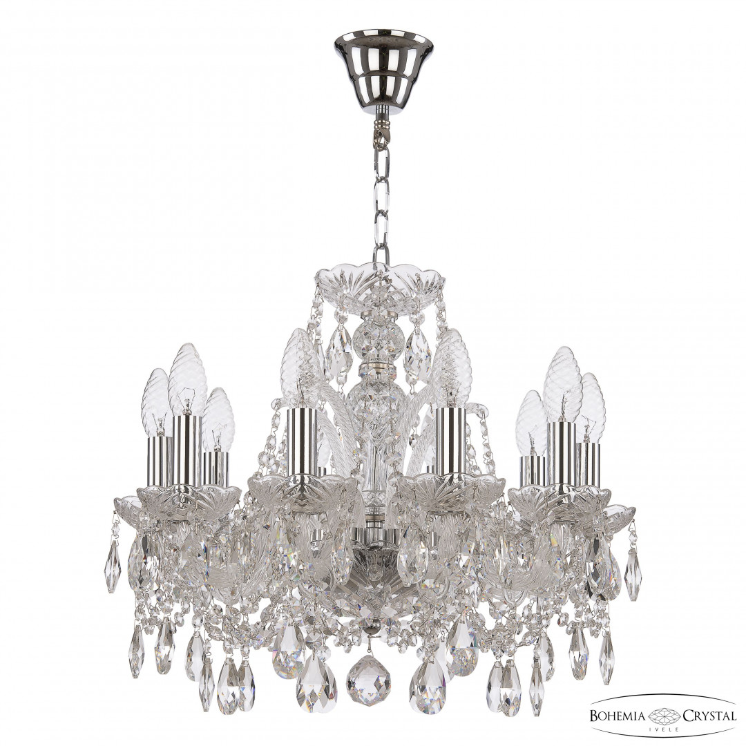 Люстра хрустальная 105/10/141 Ni Bohemia Ivele Crystal