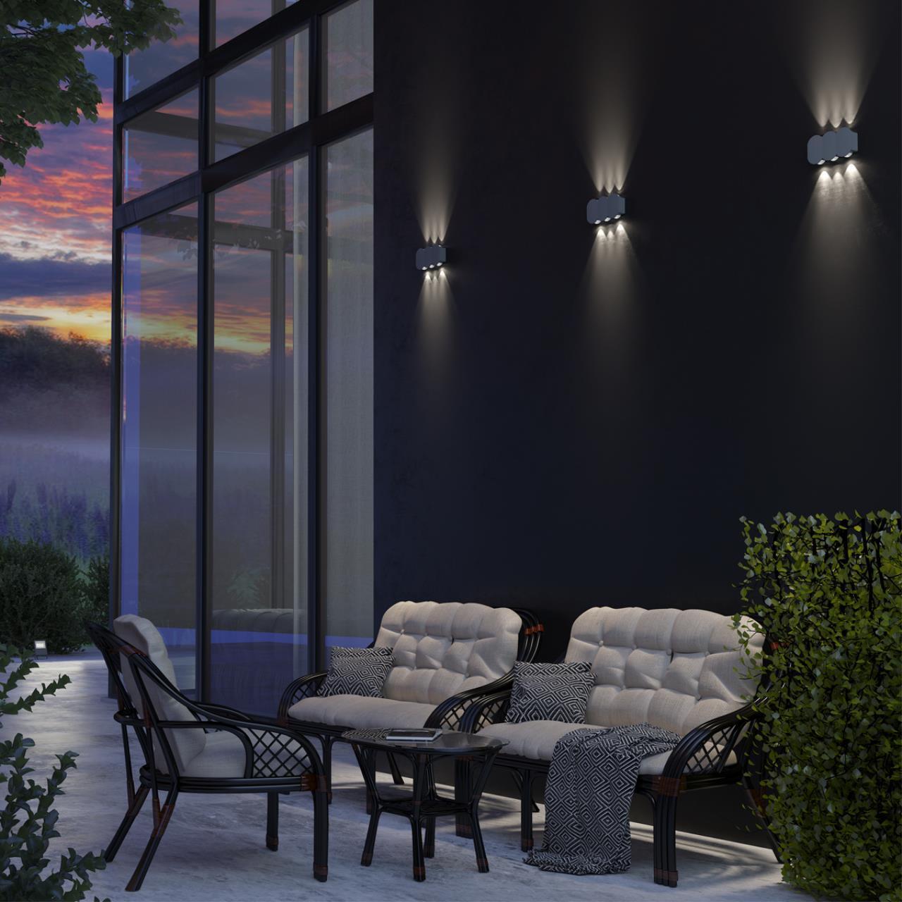 Ландшафтный настенный светильник Novotech 358560