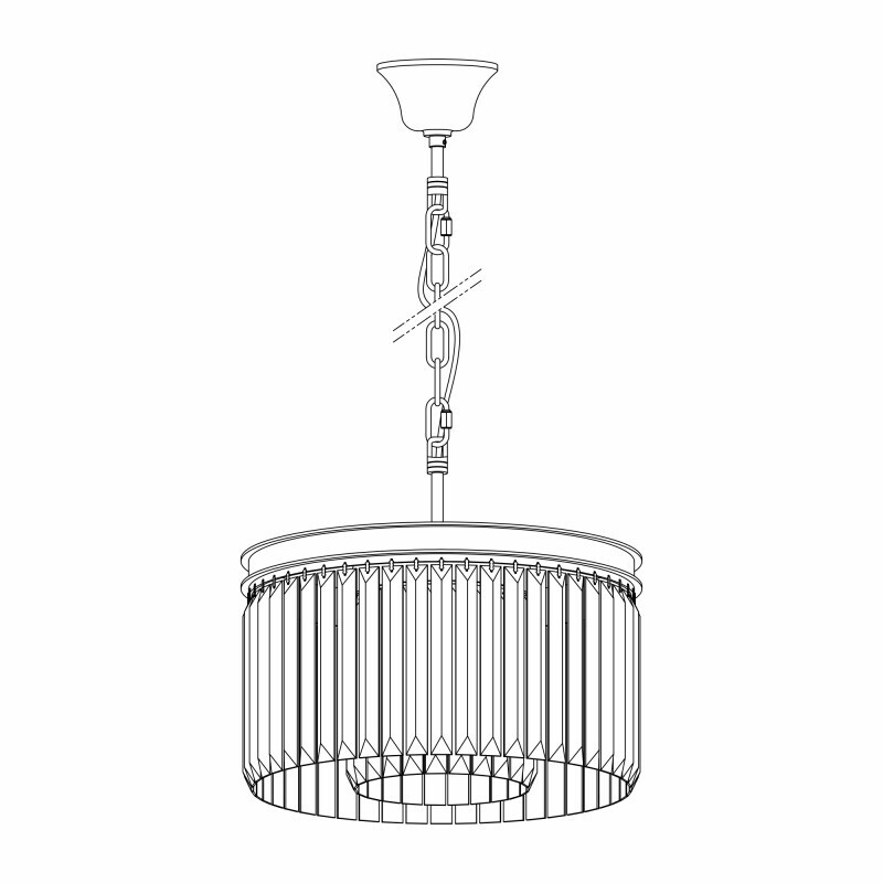 Подвесная люстра Citilux CL332081