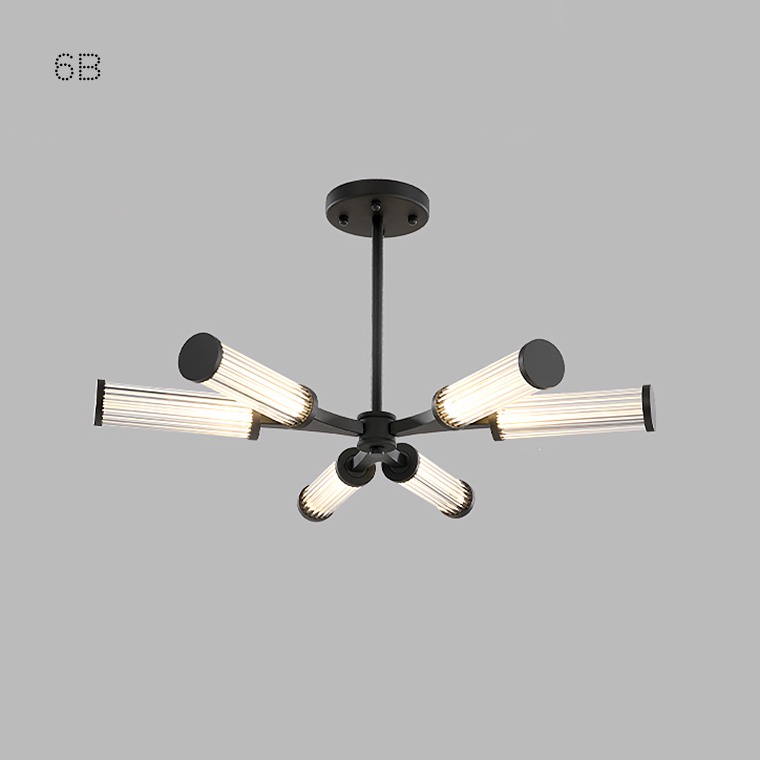 Подвесная люстра RAMOSE В6 Золото by ImperiumLoft