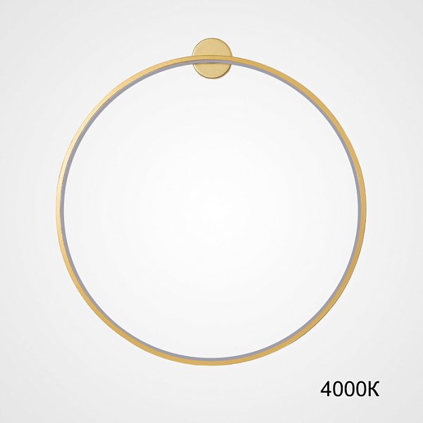 Настенный светильник GUARD B D120 Brass 4000К by ImperiumLoft