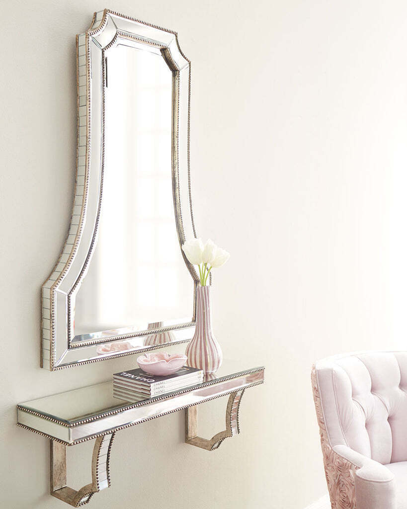 Настенное зеркало в фигурной раме Льюис Louvre Home LHVM57