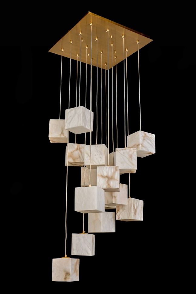 Люстра подвесная Fluorite FL1109-16P