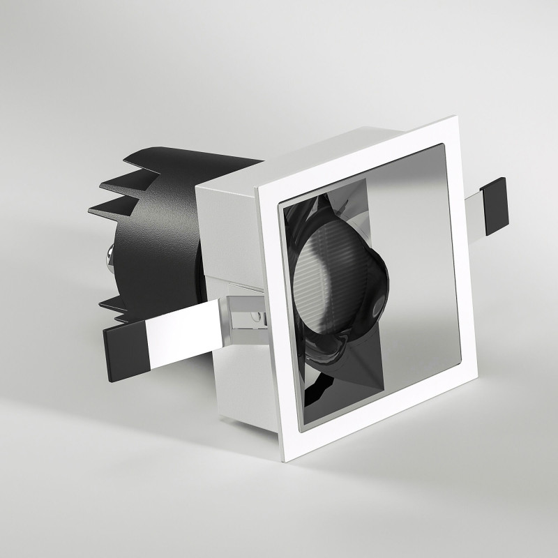 Встраиваемый светильник Elektrostandard 25091/LED 10W 4000K белый/хром