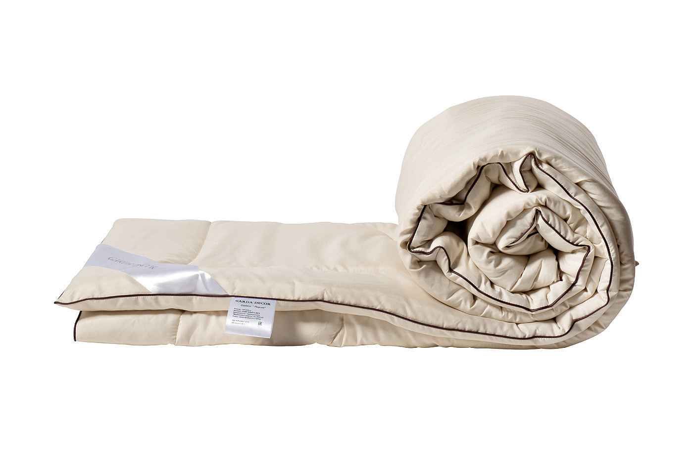 Одеяло "Персей" 140х205см верблюжья шерсть Garda Decor 104BP-OSHP15- BEG