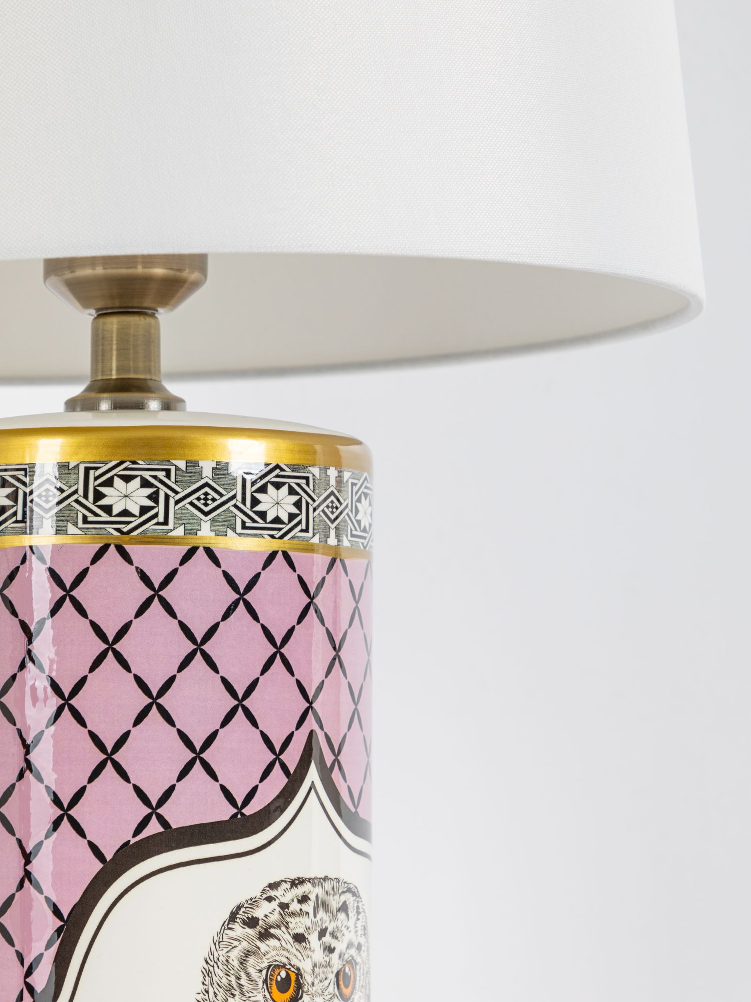 Светильник с абажуром Glasar 58-034