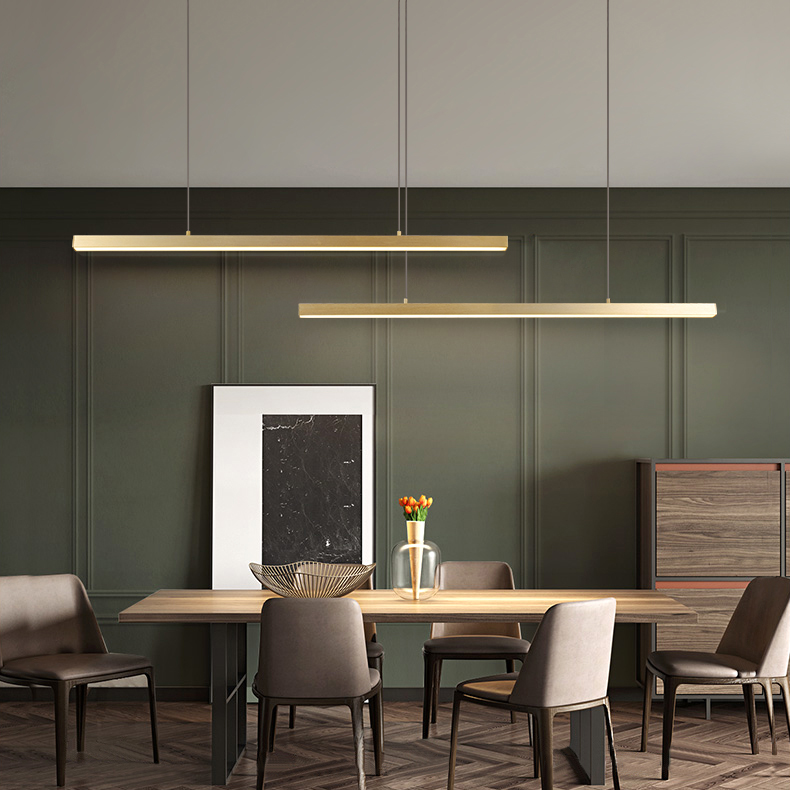 Подвесной светильник HELKEN DUO L95+135 Brass by ImperiumLoft