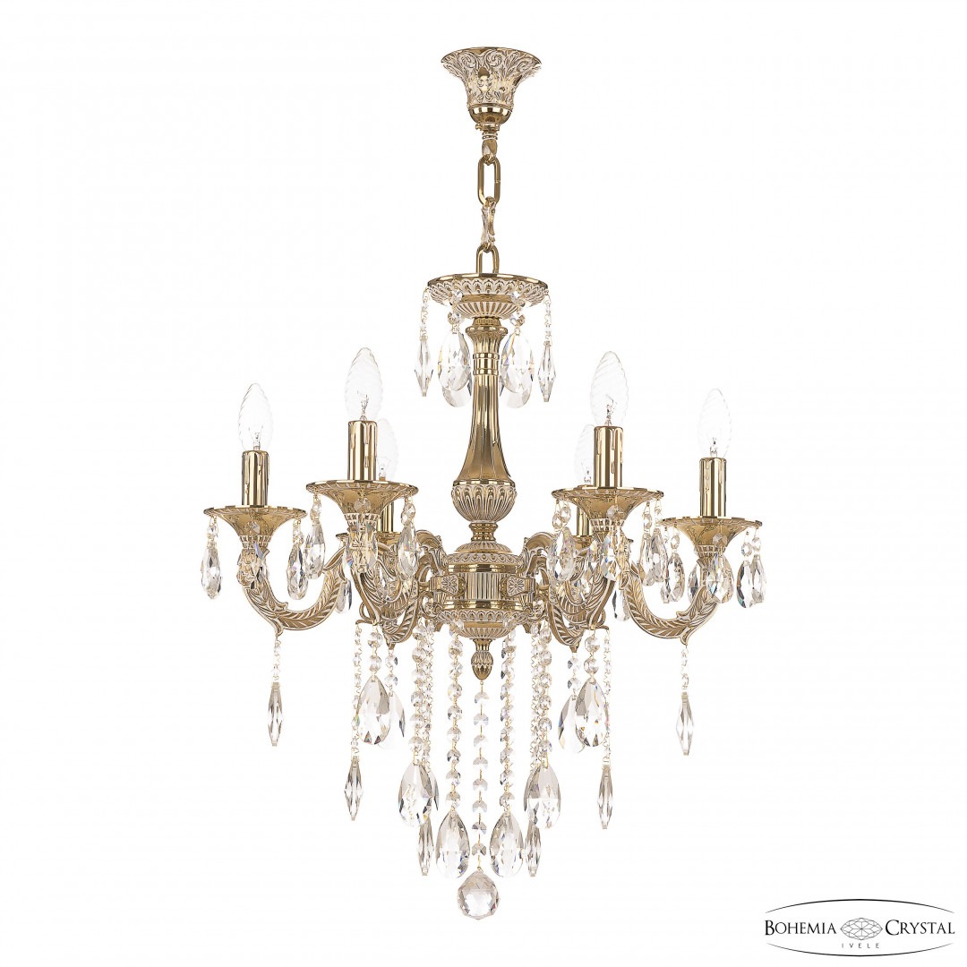 Люстра бронзовая 73122/6/175 B GW Bohemia Ivele Crystal
