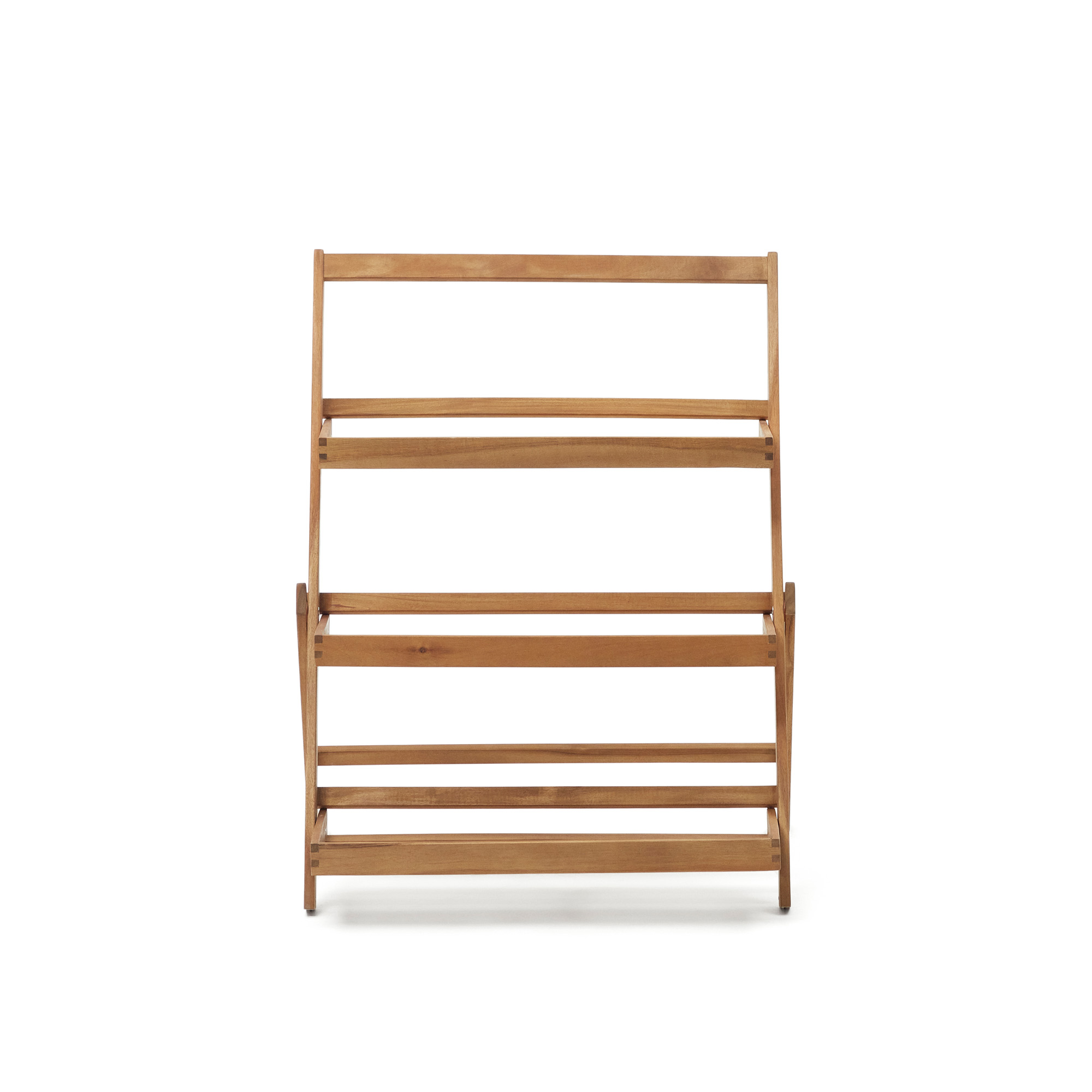 Victora Уличный стеллаж из массива акации 70 x 85 см La Forma (ex Julia Grup)