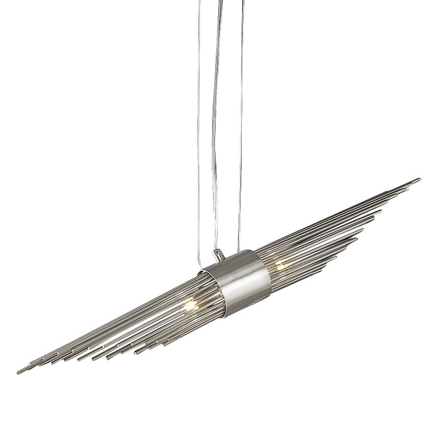 Подвесной светильник Delight Collection P68069-2 chrome