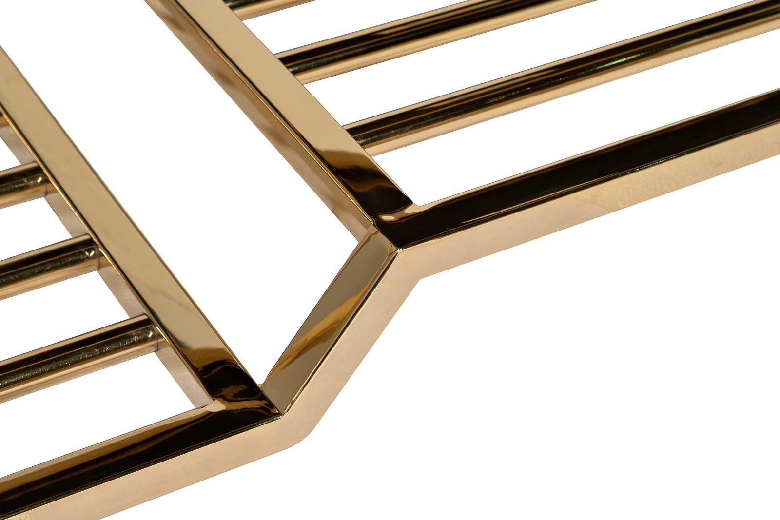 Банкетка велюровая серо-бежевая/золото Garda Decor 47ED-01000