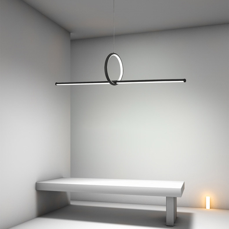 Подвесной светильник MOFFIT LONG L100 Black by ImperiumLoft