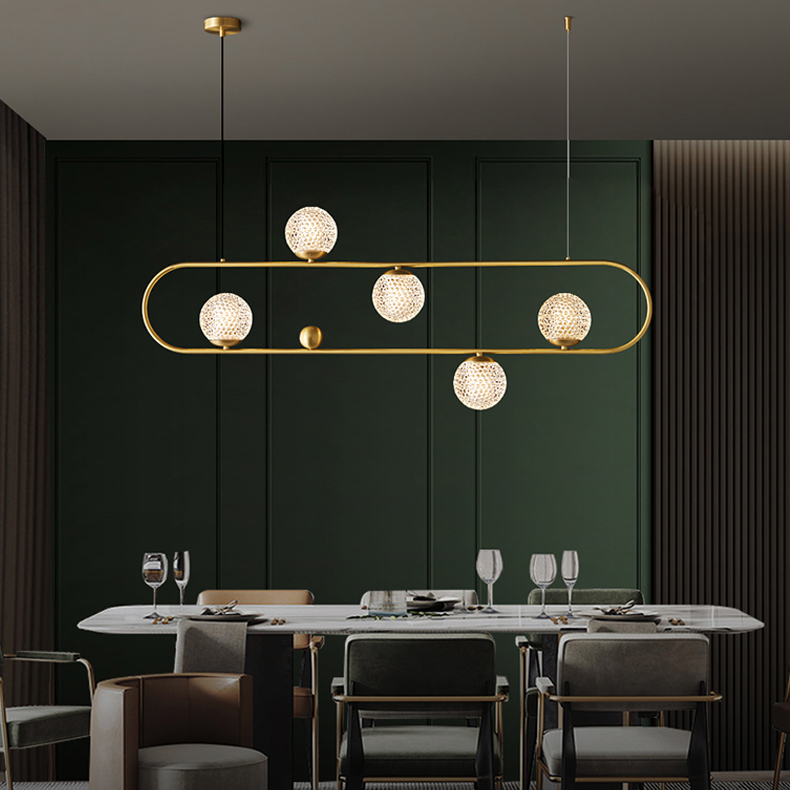 Подвесной светильник HOOP LONG LUX by ImperiumLoft