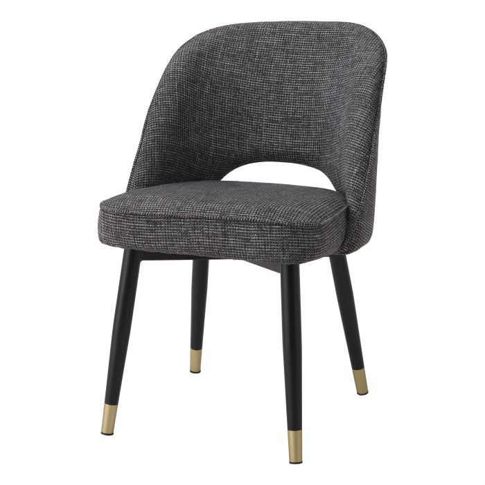 Обеденный стул Eichholtz Cliff rocat black set of 2 116201