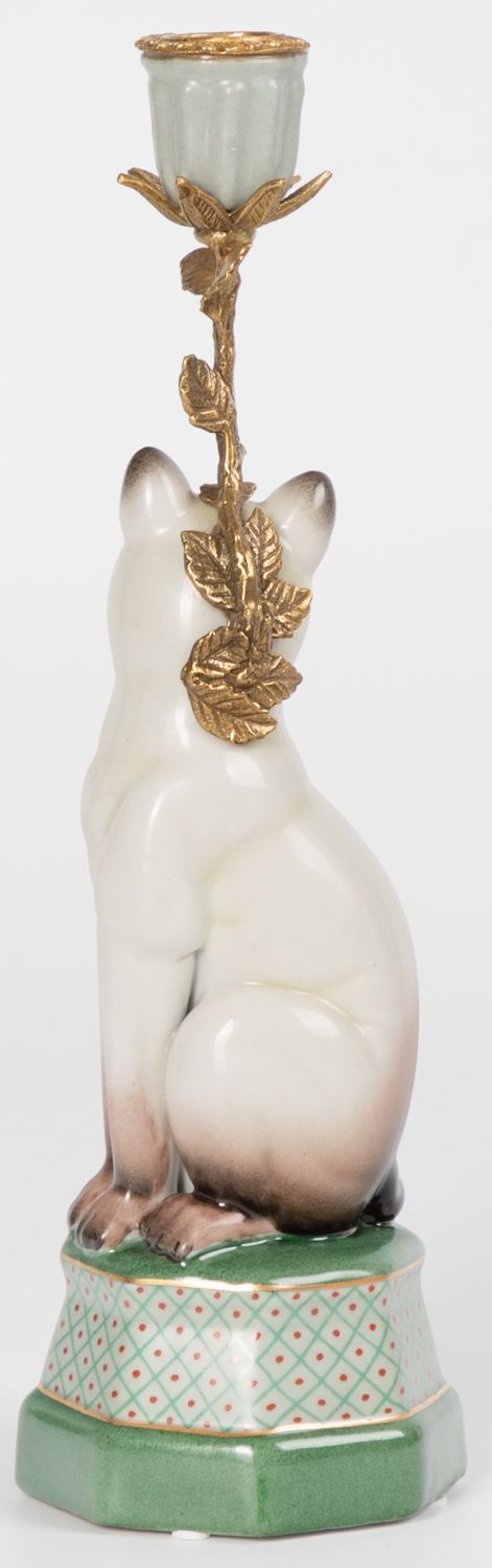 Подсвечник Кошечка Glasar F1358H/HF2070