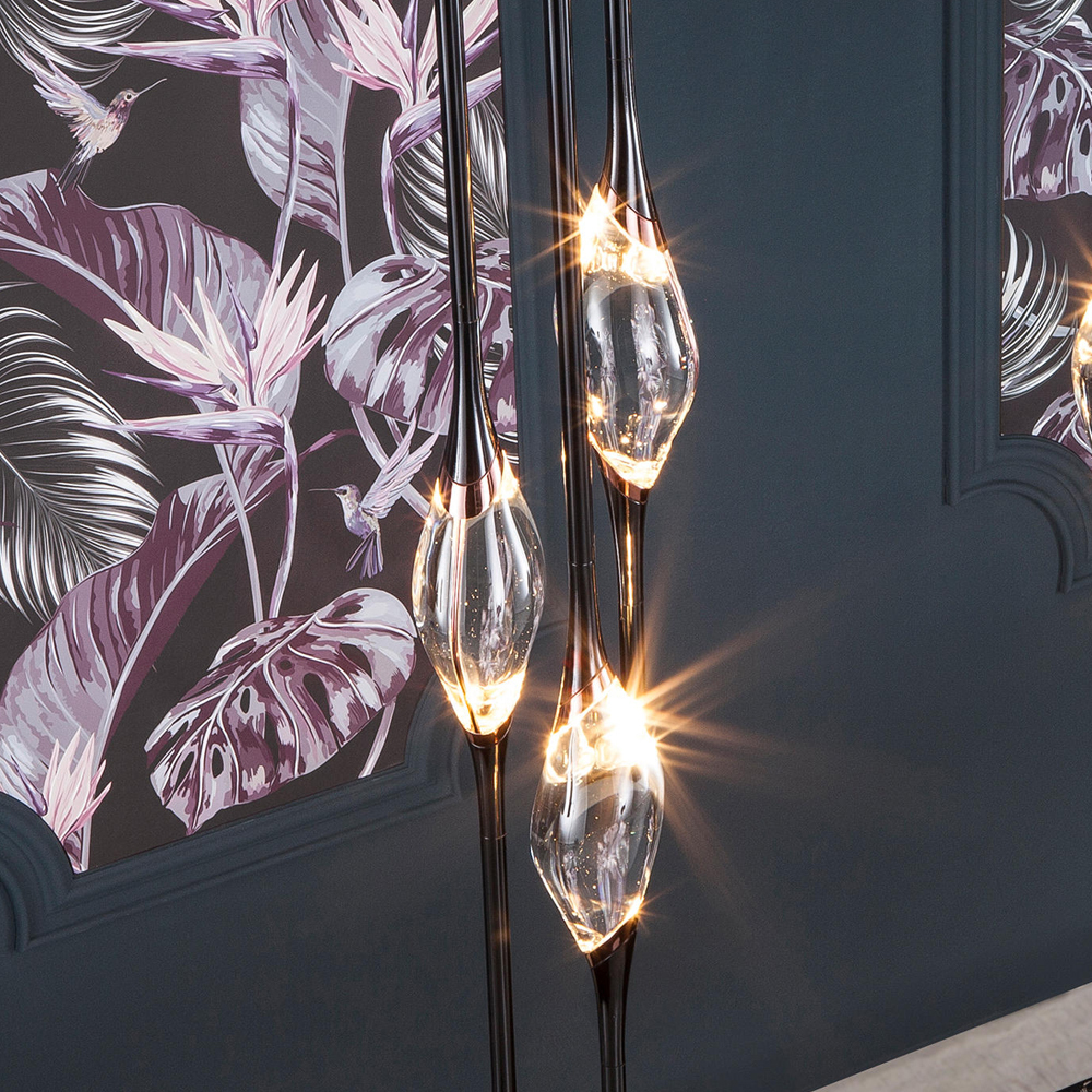 Подвесной светильник  Delight Collection Pezzo 9 pearl black