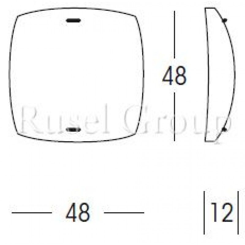 Настенно-потолочный светильник Linea Light Marina 2944