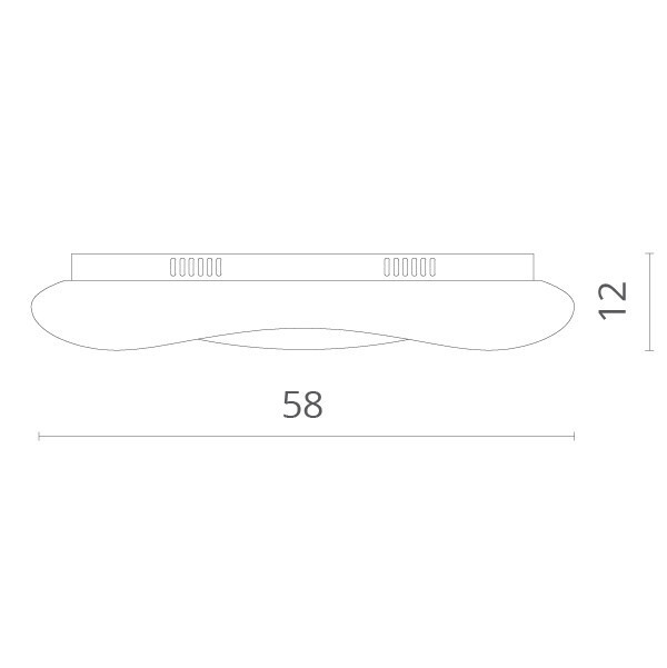 Накладной светильник Divinare 8003/60 PL-1