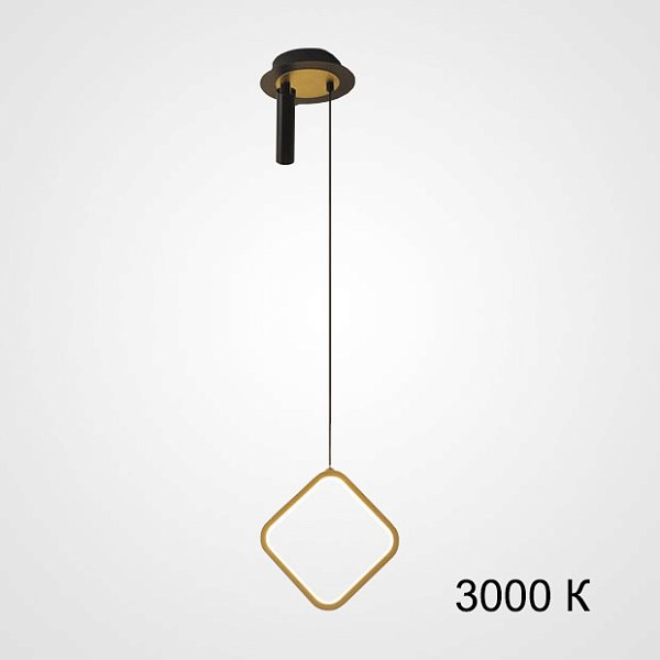 Подвесной светильник STRING C Black 3000К by ImperiumLoft