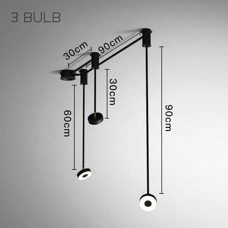 Потолочный светильник STRAIN L3 by ImperiumLoft