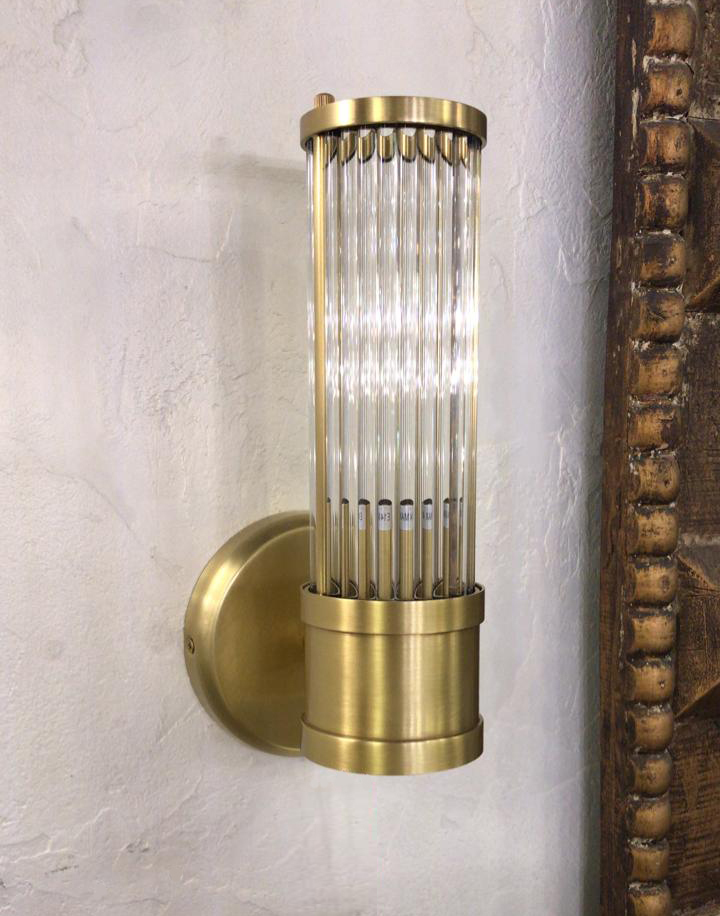 Настенный светильник  Delight Collection Allen 1 brass