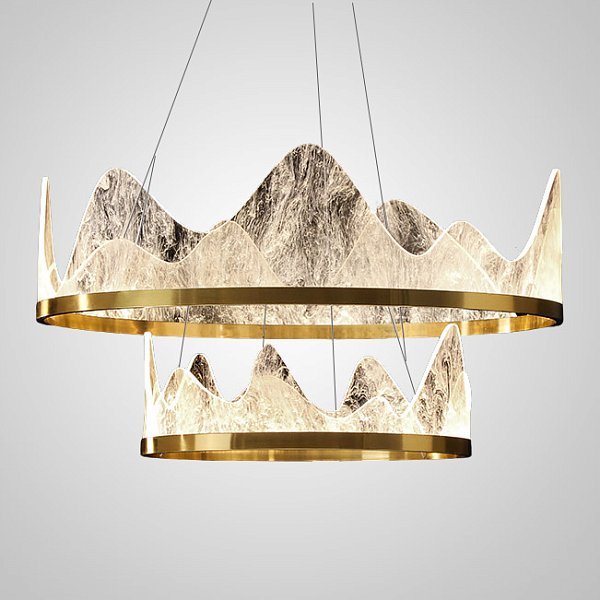 Подвесная люстра REGINA D80 D50 Brass by ImperiumLoft