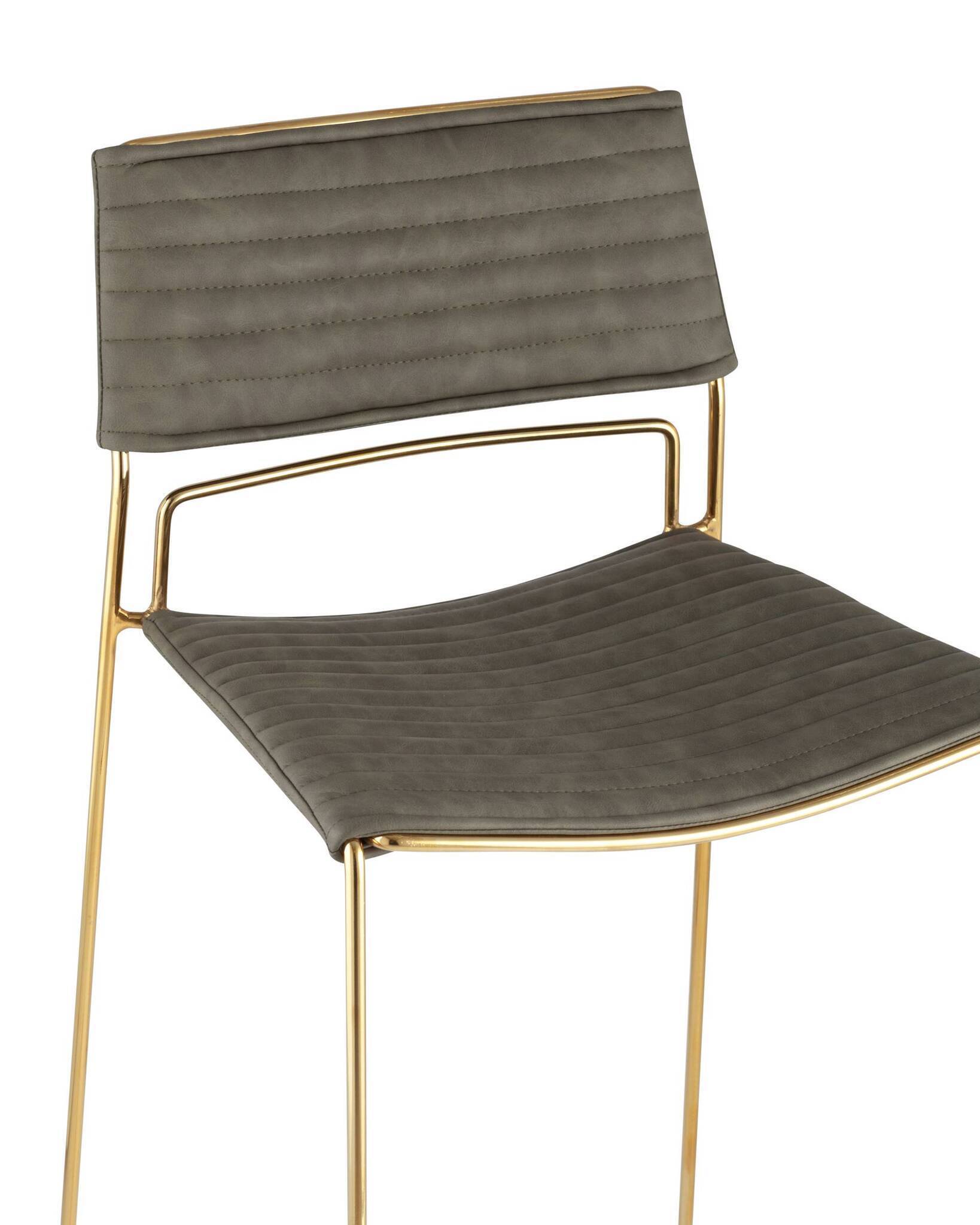 Стул Дэйзи полубарный зеленый Stool Group