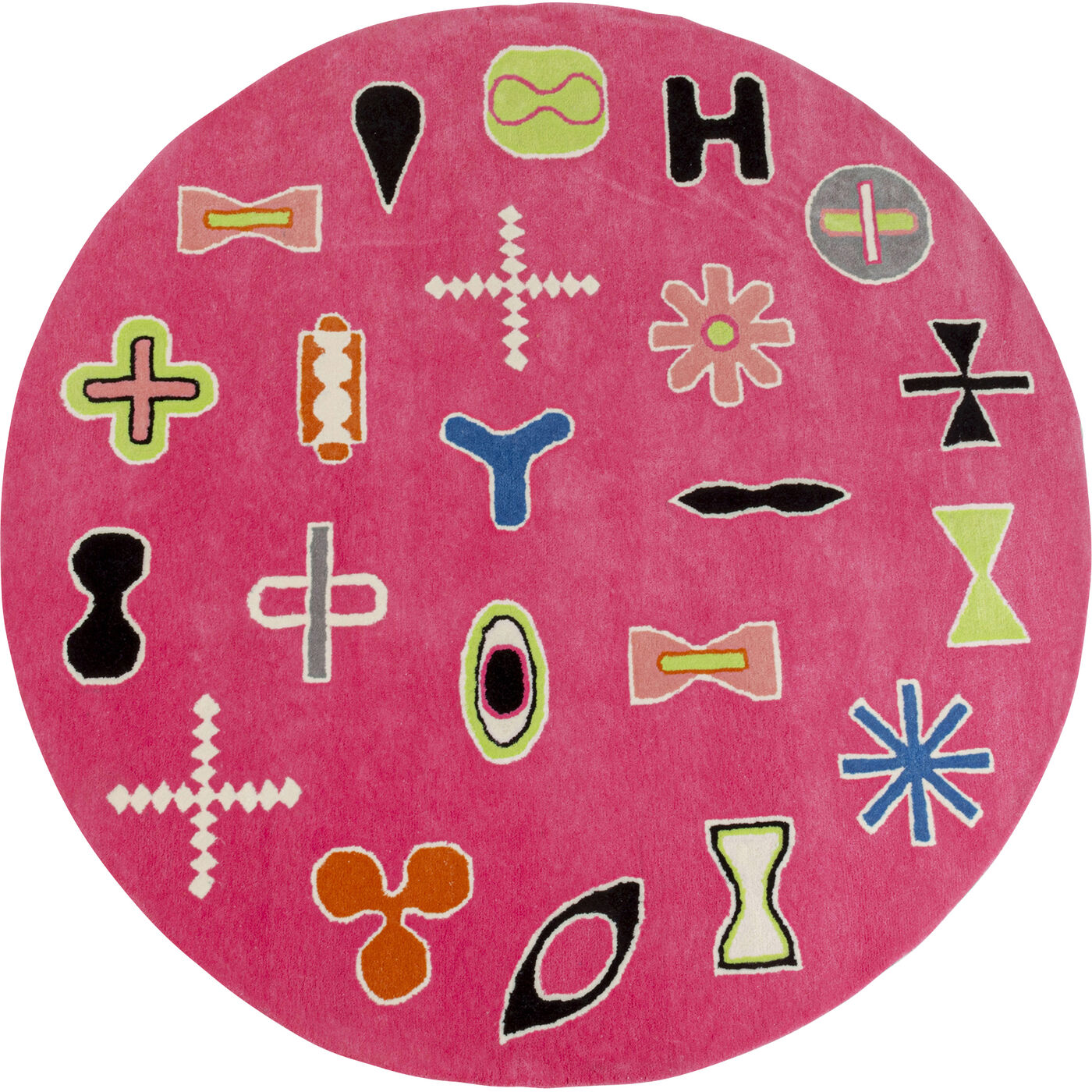 Ковер  KARE x Karim Rashid Glyph Ø200cm KARE 57763