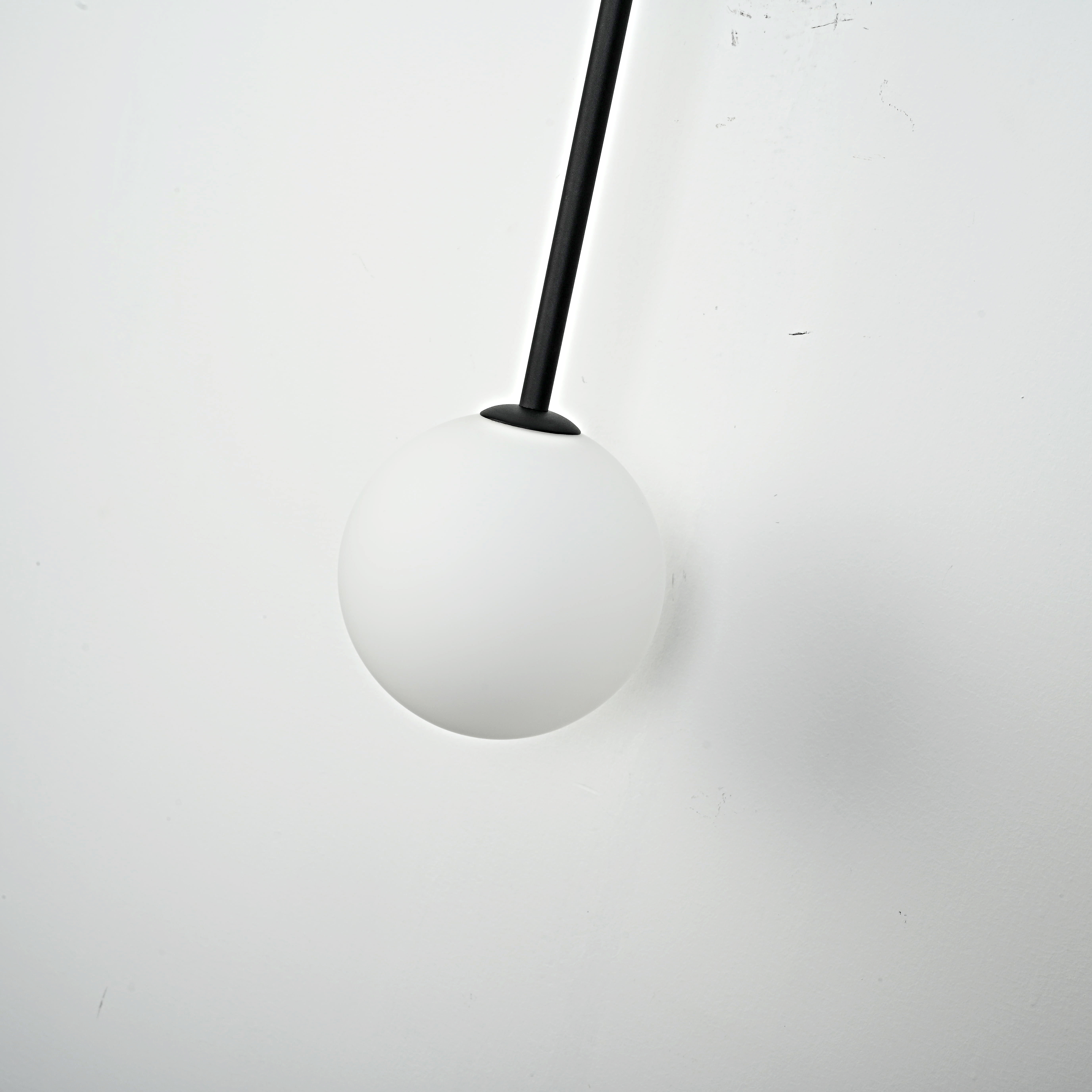 Настенный Светильник Lines Ball 100 Black By Imperiumloft