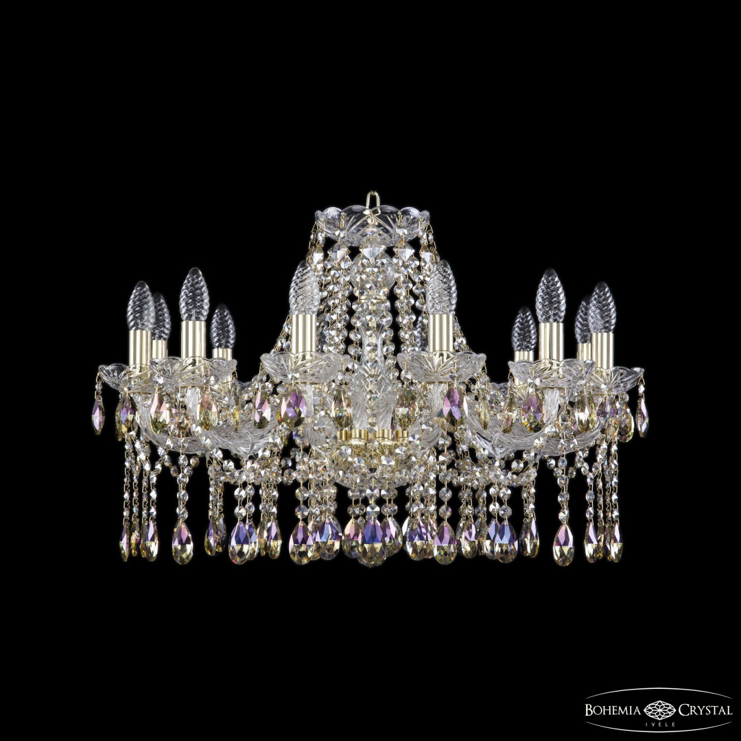 Люстра хрустальная 1413/12/240 G R801