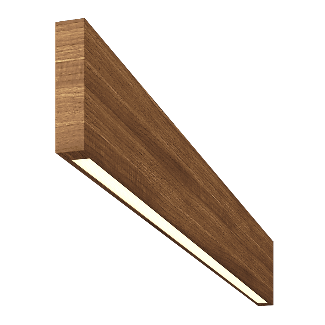 Светильник из массива (грецкий орех) Lumker W20-OREHGR-80-10