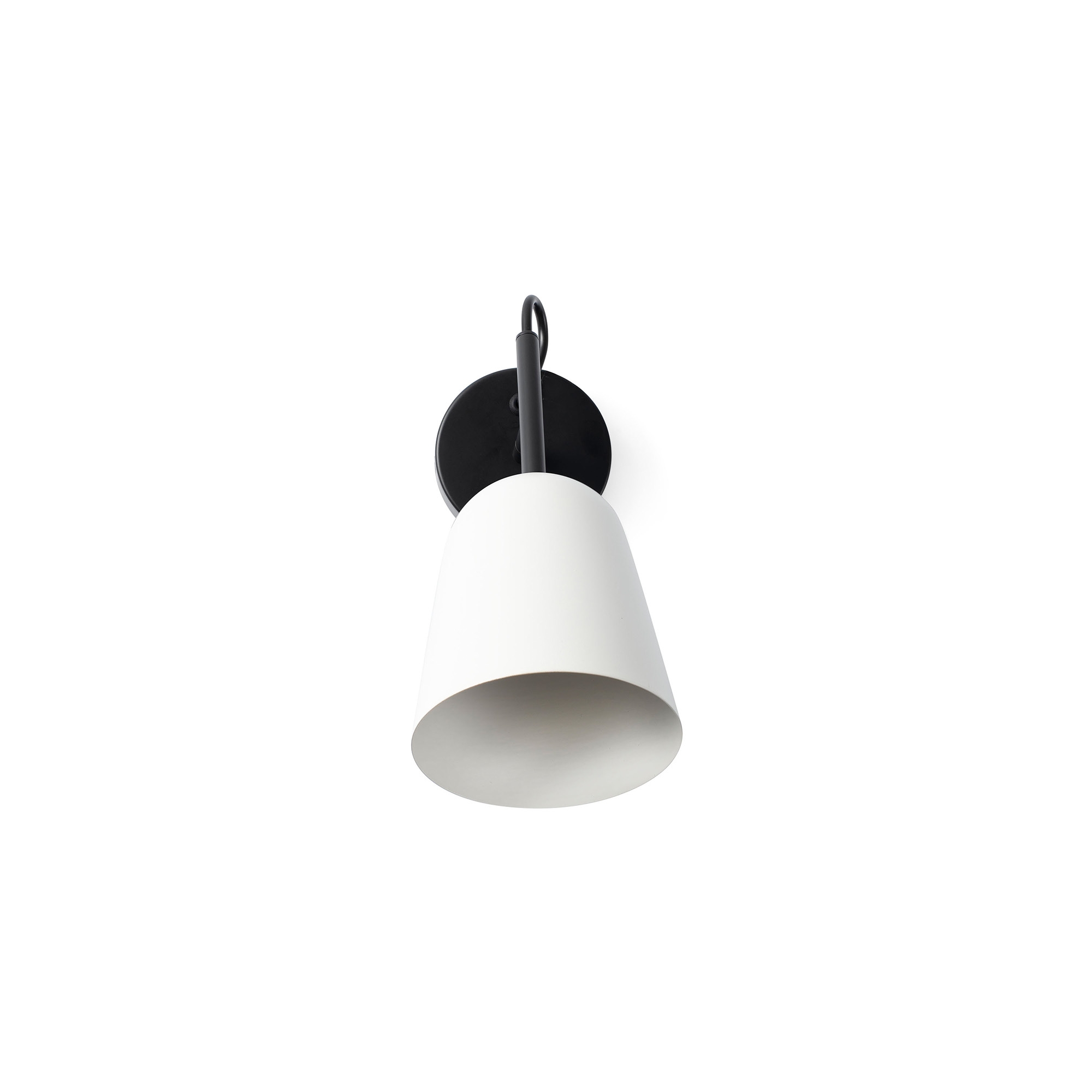 Настенный светильник STUDIO белый абажур 1xE14 Faro
