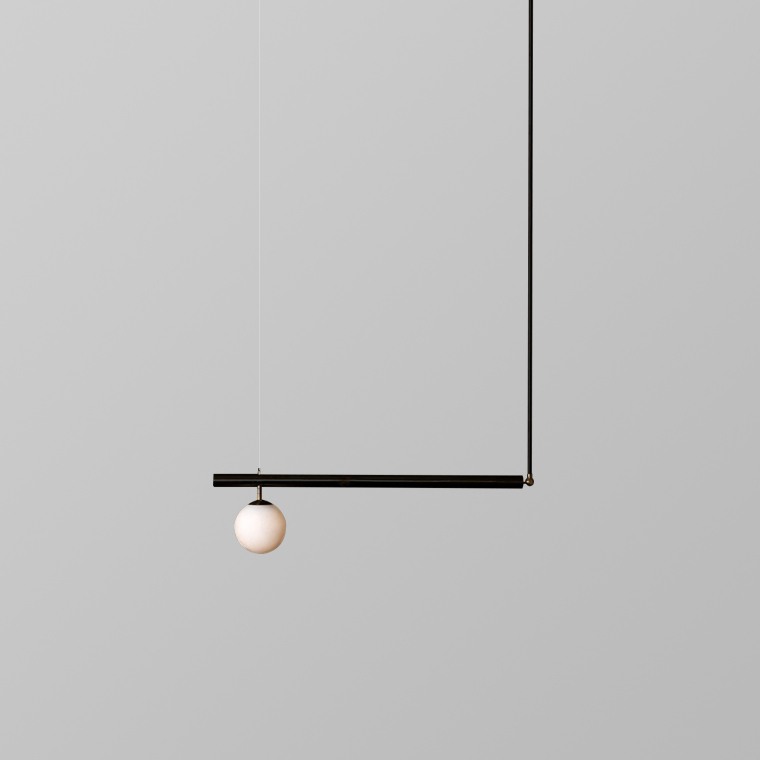 Подвесной светильник BARRA L51 Black by ImperiumLoft