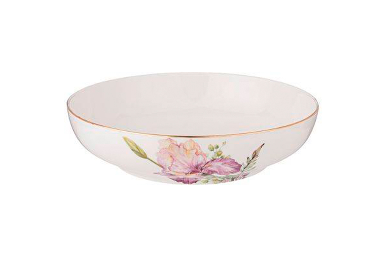 Салатник "Ирисы" 19 см Garda Decor 590-355