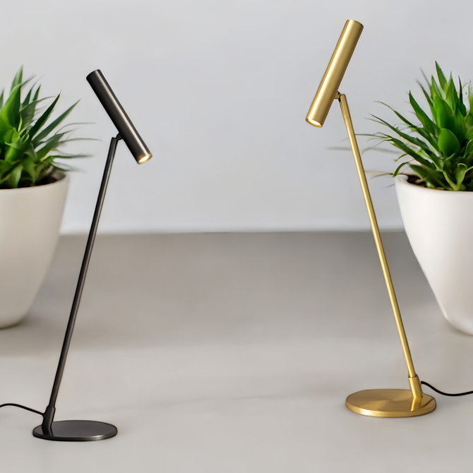 Настольная лампа ADLAUG TAB BLACK by ImperiumLoft