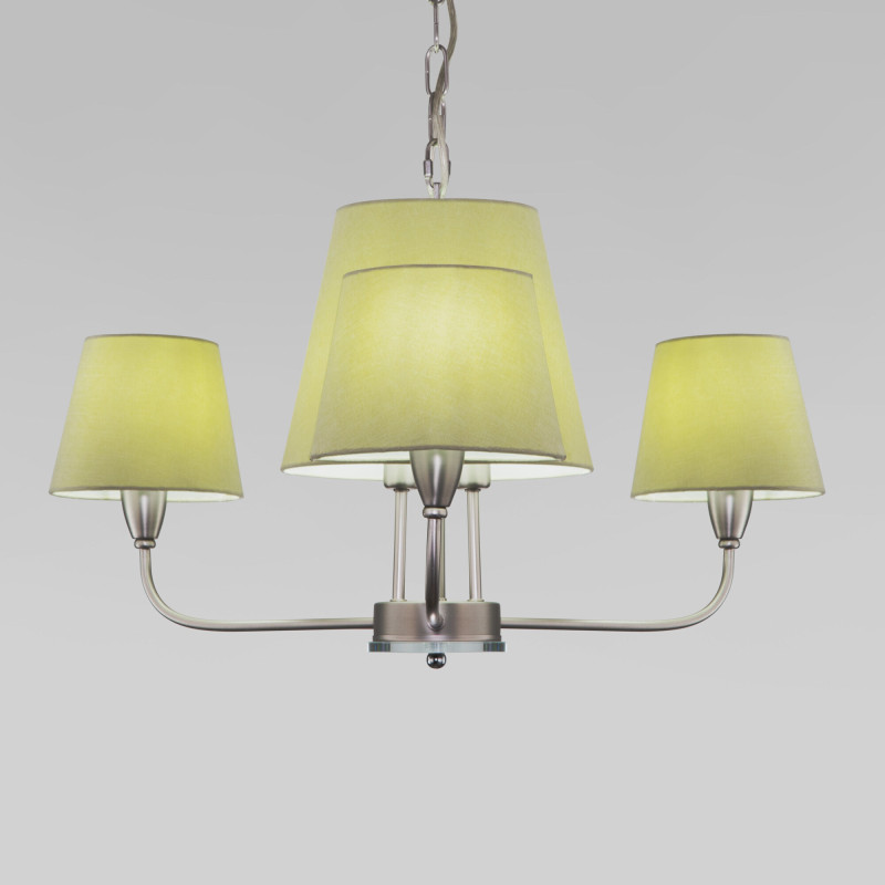 Подвесная люстра Eurosvet 60153/6 никель