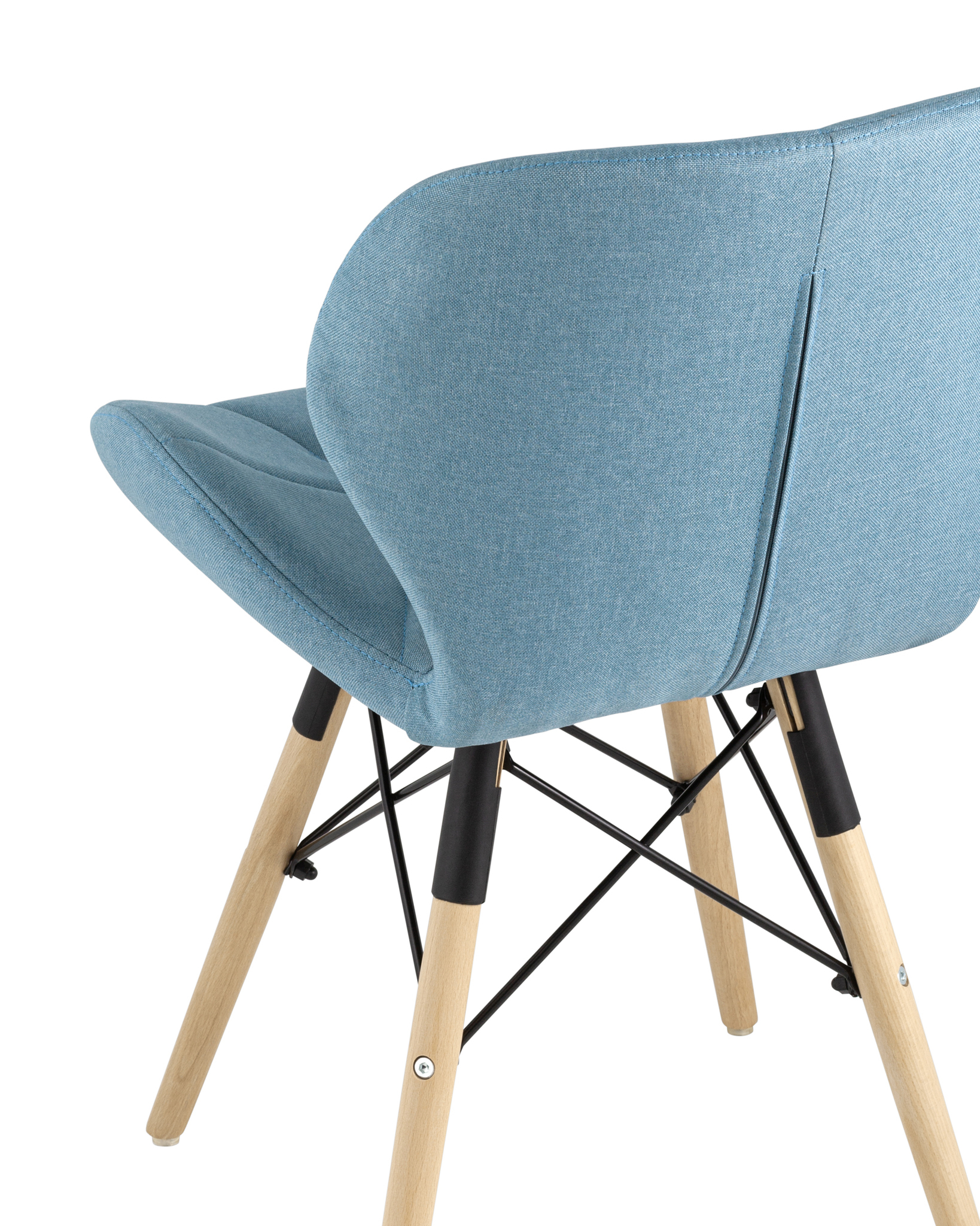Стул Бон рогожка голубой Stool Group