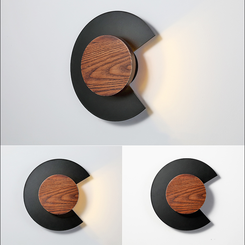 Настенный светильник COOKIE Dark Brown Black 4000К by ImperiumLoft