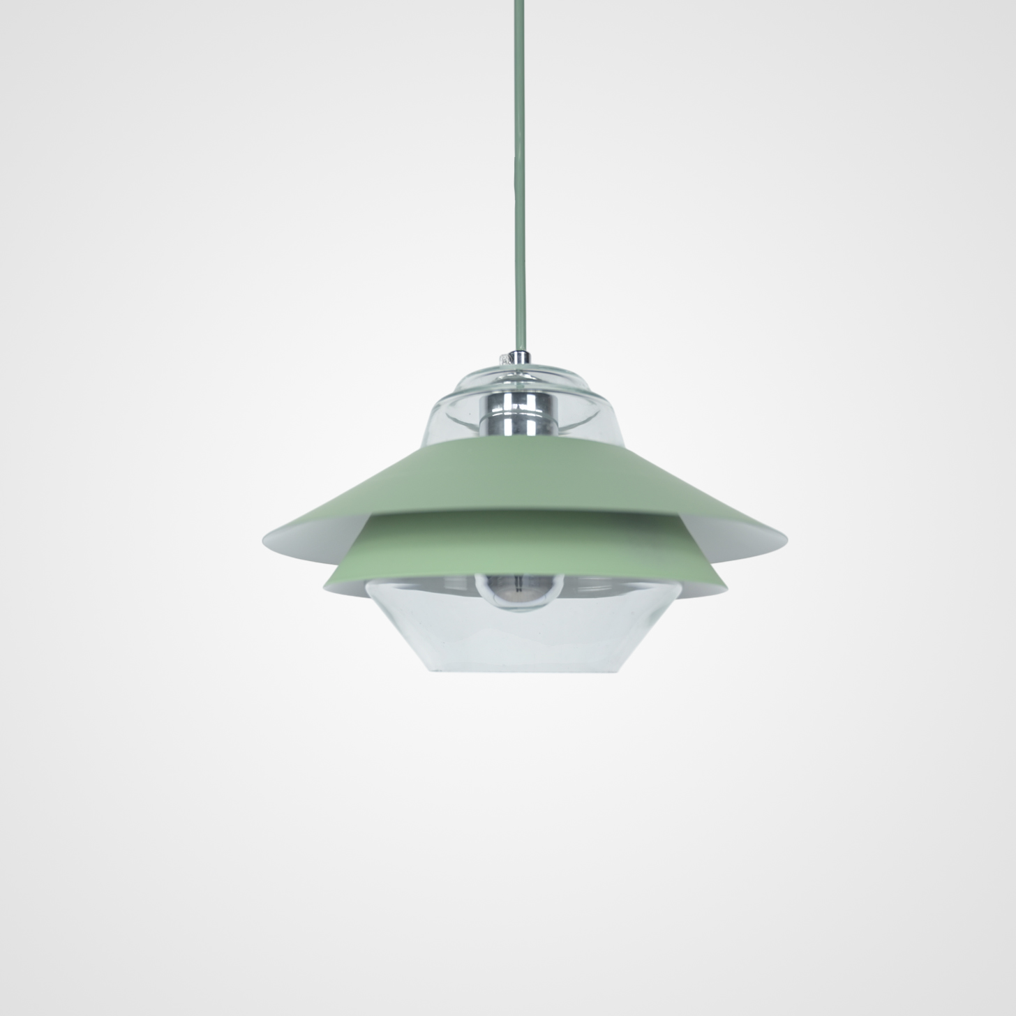 Подвесной светильник UFO Light Green by ImperiumLoft