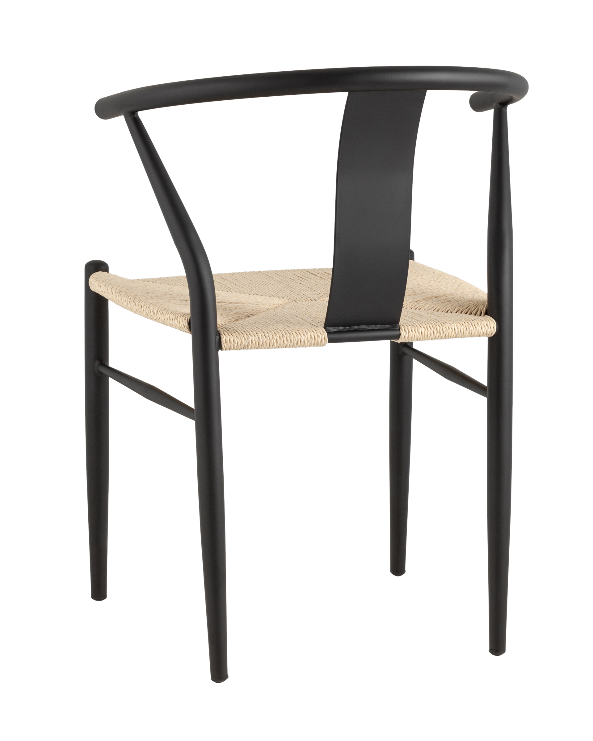 Стул обеденный Wishbone Style бежевый Stool Group