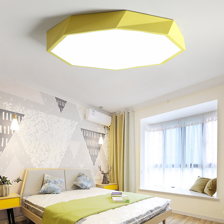 Потолочный светильник GEOMETRIC A D50 Yellow by ImperiumLoft