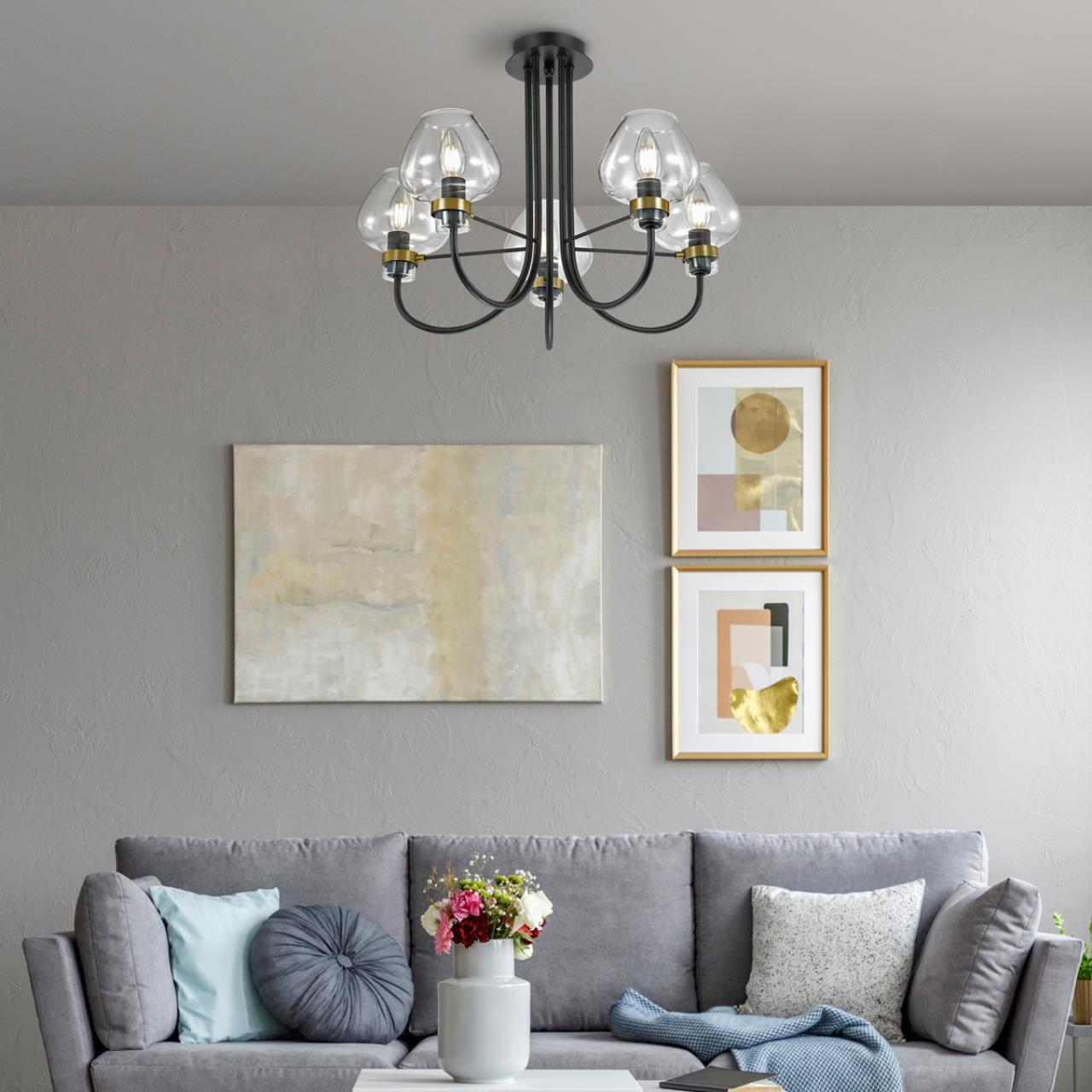 Люстра потолочная Lumion 3708/5C