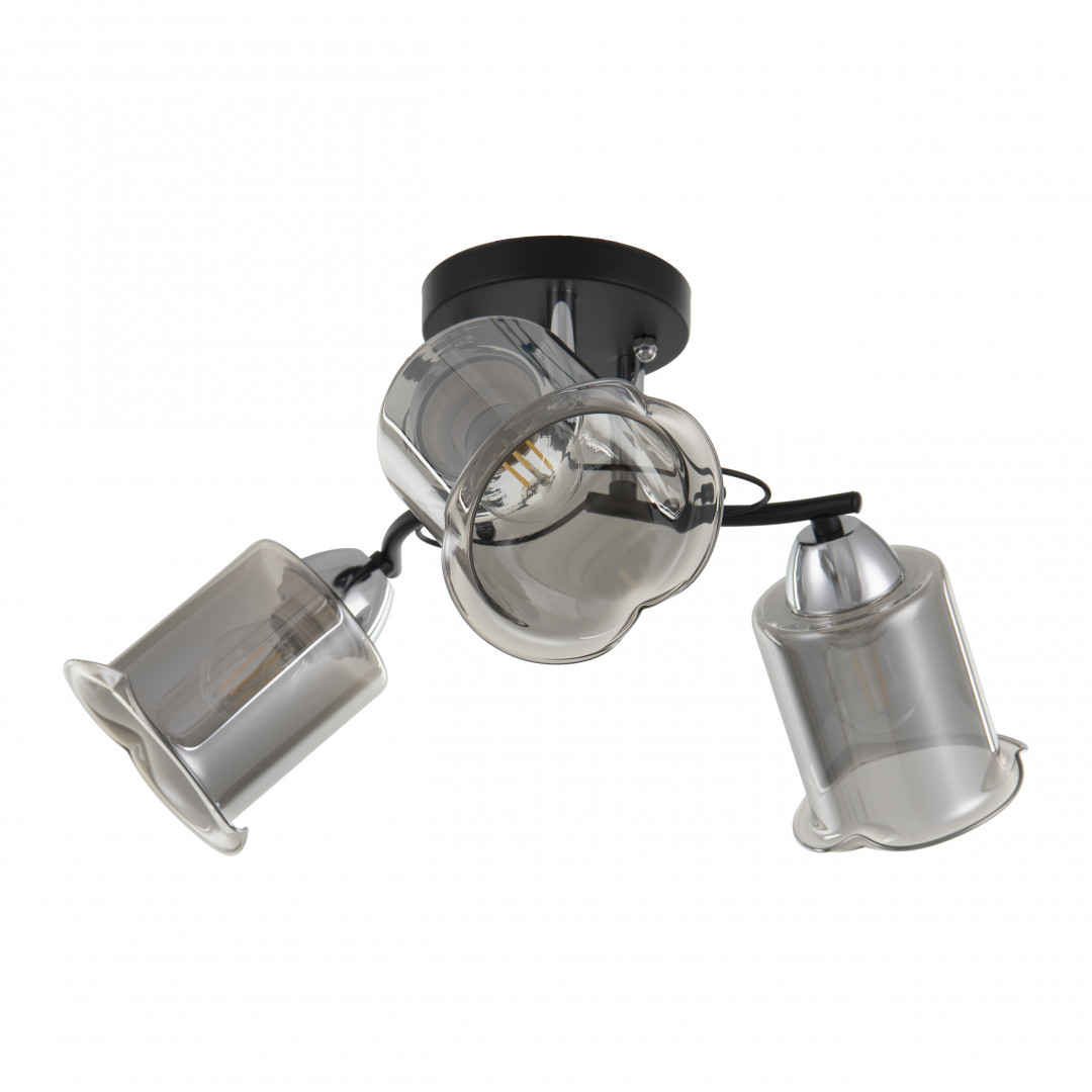 Люстра с плафонами 323219/3 CR+BK Arte Milano