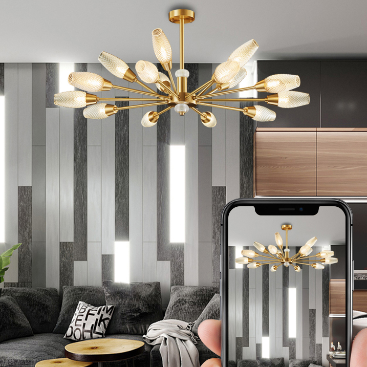 Потолочная люстра HENDRICA L70 by ImperiumLoft