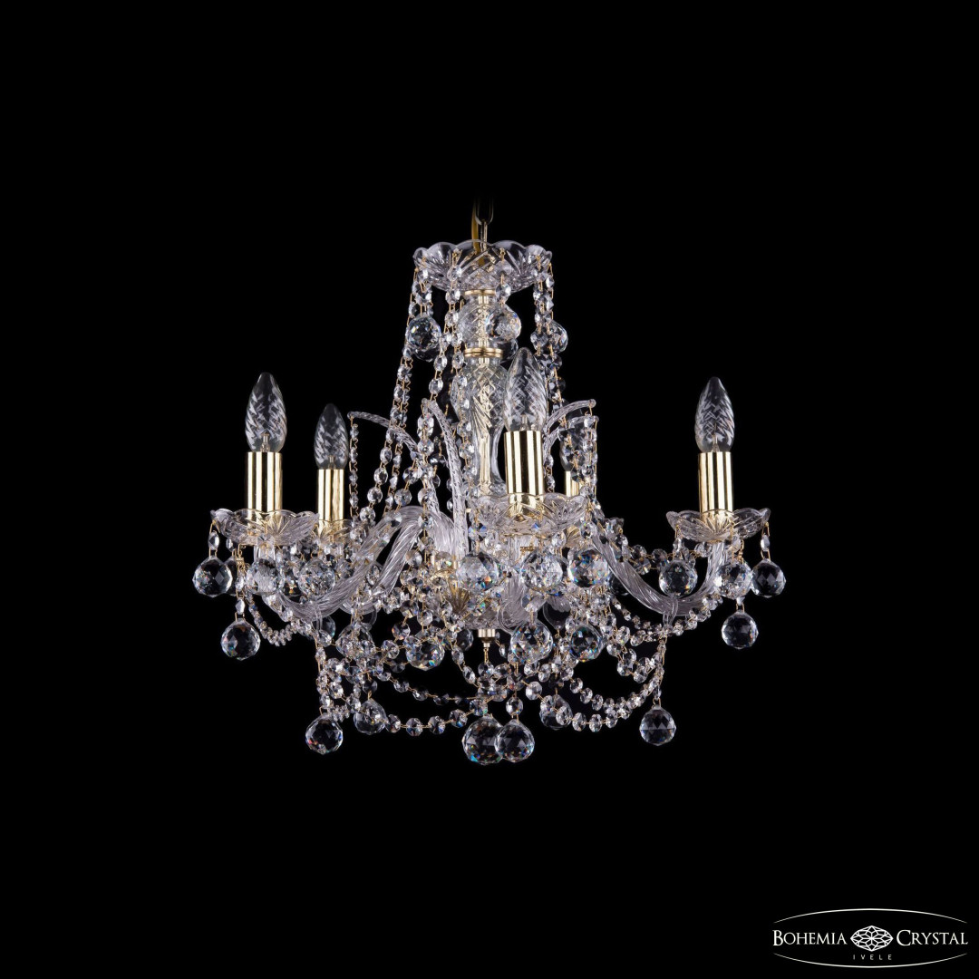 Люстра хрустальная 1411/5/160 G Balls