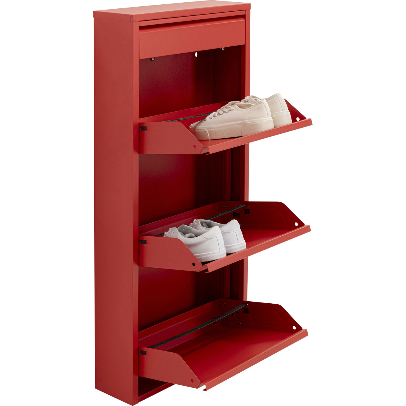 Полка для обуви Caruso 3 Plus 1 Red (MO) KARE 71081