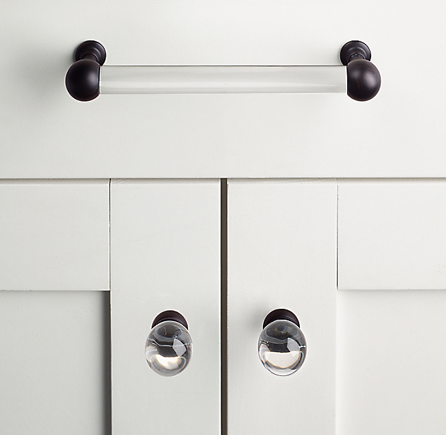 Ручка-скоба Restoration Hardware Vintage L.15.2 Aged Brass