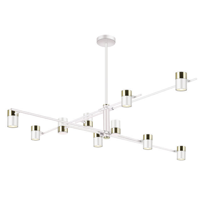 Люстра Lumien Hall LH8020/10P-WT-GD