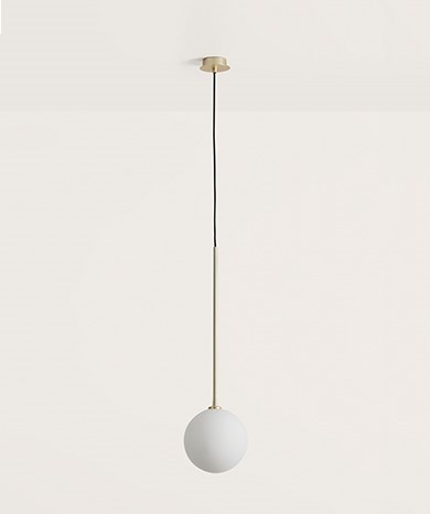 Подвесной светильник Ball латунный Aromas del Campo