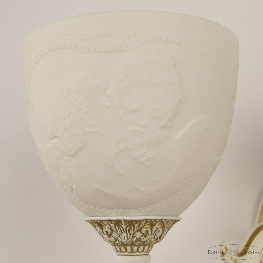 Бра с костяным фарфором AL7801B10/2/175 A WMG P1 U Angel Bohemia Ivele Crystal